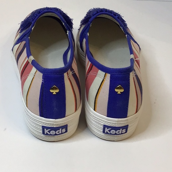 KEDS BY KATE SPADE MULTI COLOR PLATFORM LOAFERS SHOES SZ 7.5 - Picture 4 of 13